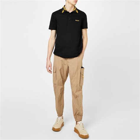 versace baroque polo shirt|Versace polo shirt size guide.